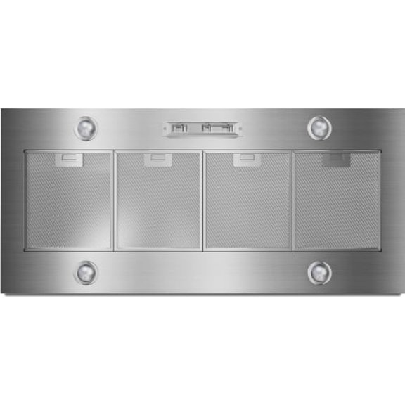JennAir 48 Inch Range Hood Liner with 585 or 1170 CFM Motor Capability (Sold Separately), 105,000 BTU Rating