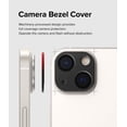 thumbnail image 6 of Ringke Camera Styling Compatible with iPhone 14 6.1"/6.7" Camera Lens Protector, Aluminium Frame Tough Protective Adhesive Cover Sticker - Black, 6 of 11