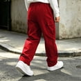thumbnail image 6 of Edvintorg Boys Cargo Pants Outdoor Elastic Waisted Loose Casual Workout Hiking Pant with Pocket Boys Fashion Size 5-15, 6 of 7