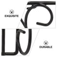 thumbnail image 4 of VERDANVERSE 2Pcs Railing Planter Holder Rustproof Rubber for Flower Pot Hanging Rack Outdoor, 4 of 8