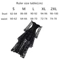 thumbnail image 3 of Corsé bustier de encaje steampunk para mujer, con hombros descubiertos y falda asimétrica, para fiesta, color negro, 3 of 6
