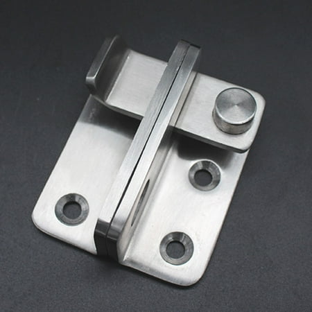 

Waterproof Garage Door Lock Hasp Drawer Wardrobe Stainless Steel Small L/R Latch