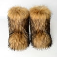 thumbnail image 5 of Women's Boot Furry Short Boot Mid Calf Boots Warm Comfortable Outdoor Flat Shoes, 5 of 7