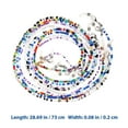 thumbnail image 2 of SHOWERORO 5Ensemble Lunettes de Soleil Chaîne de Lunettes pour Femmes Design Perlé pour Sorties, 2 of 5