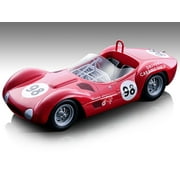 Maserati Birdcage Tipo 61 #98 Winner USAC Road Racing Championship Riverside 1960 Ltd Ed to 90 pcs 1/18 Model Car by Tecnomodel