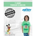 thumbnail image 2 of Disney Mickey Mouse St. Patrick's Day Little Boys T-Shirt Toddler to Big Kid, 2 of 5