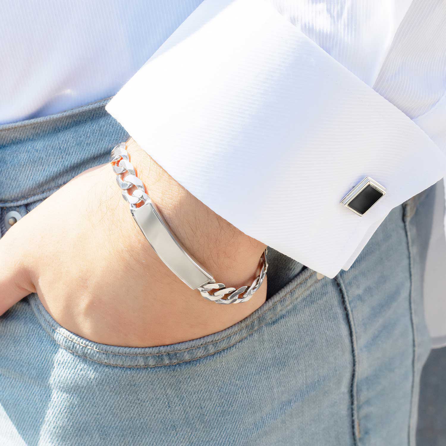 MADE IN CALIFORNIA ID BRACELET ロンハーマン MADE IN MADE IN CALIFORNIA ID BRACELET ロンハーマン MADE IN