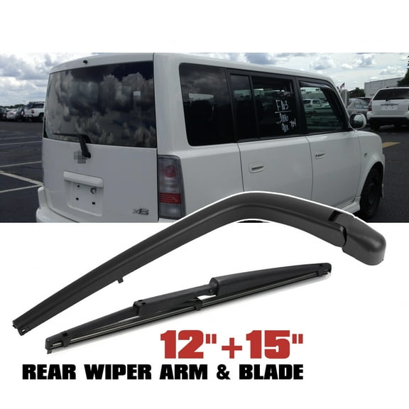 12" 15" Toyota Scion XB 2004 - 2006 Rear Windshield Wiper Arm & Blade Set