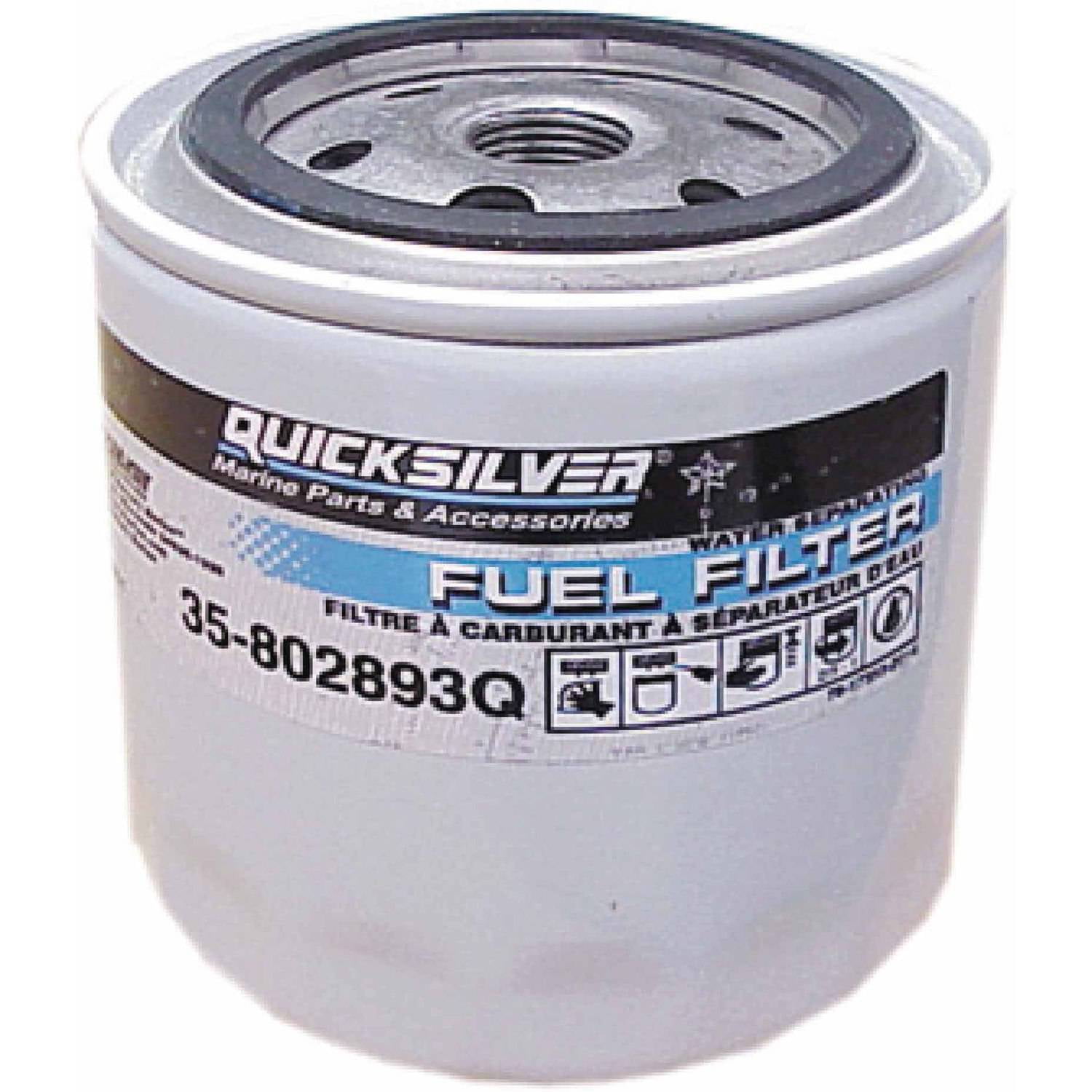 NEW OEM Quicksilver/MerCruiser Mercury Fuel Water Separator Filter  35-802893Q01 