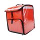 thumbnail image 5 of Mochila de entrega de alimentos Soledad Bolsa térmica para alimentos fríos y calientes Rojo, 5 of 10