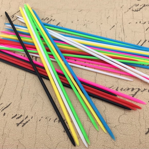 30 palitos gigantes para recoger, juego para padres e hijos, muy divertido para todas las edades (colores variados)