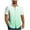 Mint Green, variant on Yuanlook Men's Ombre Lapel Shirt, Full Button Placket Vacation Daily Casual Top, S-5XL
