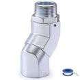 thumbnail image 2 of TAUSOM 1" Fuel Hose Swivel Connector - 1 Inch NPT 360 Rotating Multi-Plane Nozzle for Fuel Transfer Hose Pump System, 2 of 4