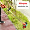 thumbnail image 6 of ZLieatmp 21V 650W Electric Weed Eater Lawn Edger Cordless Grass String Trimmer Cutter, 6 of 8