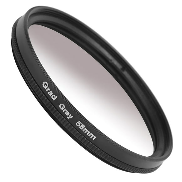 Gradient Filter, Optical Glass Portable 58mm Lens Filter Anti Scratch Multilayer Coating For Cameras Gradient Red,Gradient Green,Gradient Grey,Gradient Yellow,Gradient
