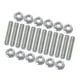 thumbnail image 4 of Kit de pernos de colectores de ,Kit de pernos prisioneros de colectores de de repuesto compatible,Kit de pernos prisioneros de colectores de de acero inoxidable, 4 of 9