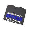 thumbnail image 3 of Inspiring Saying Law Enforcement Officer Inspiratio Gildan 18000 Sweatshirt, 3 of 4