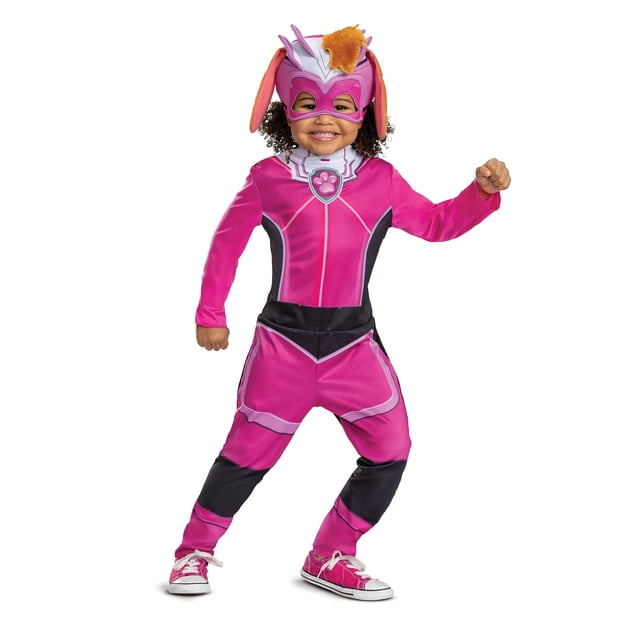 Disfraz de Skye Paw Patrol para Halloween para niños pequeños de 4 a 6 niños