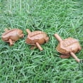 thumbnail image 4 of Wooden Lucky Frog Croaking Musical Instrument Tone Block Home Office Decor Craft(Type 3), 4 of 10