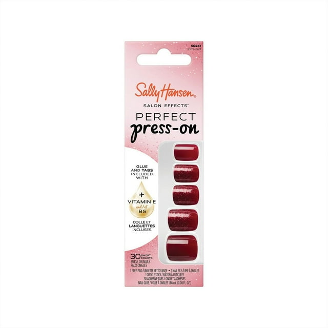 Salon Effects Perfect Press-On Nails, Non-Damaging Manicure, Easy to Apply