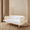 White/Natural, variant on Safavieh Couture Petroski French Cane Wood and Rattan Sofa, White/Natural