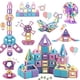 thumbnail image 2 of Bloques de Construcción Magnéticos Juguetes, 164 Piezas Juguete Creativos Educativo con Libro de Ideas, Juego de Juguetes Magnéticos de Construcción, 3D Serie única Regalo para Niños y Niñas, 2 of 7