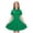 Green-CRz8Q, variant on OJSFQUFP Girls Comfortable and Breathable Summer Dress Fashionable and Casual Solid Color Short Sleeved Dress