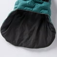 thumbnail image 5 of Gytml Dog Winter Jacket, Adjustable Waterproof Dog Warm Coat,Turtleneck Windproof Dog Winter Coat With Zipper, Lightweight Doggy Snow Jacket Pet Coats For Small Medium Large Dogs Mint Green-S, 5 of 9