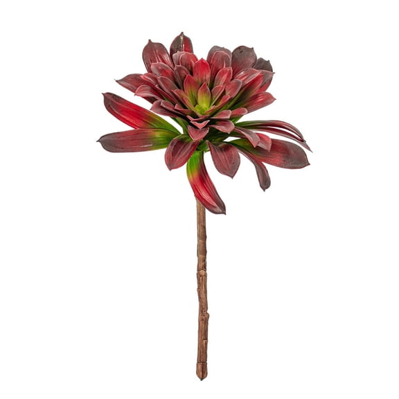 Vickerman 16" Artificial Red Succulent Stem.