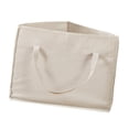 thumbnail image 4 of deevoka Triangle Hanger Storage Bag Hangers Pouch Compact Clothes Hanger Organizer Beige, 4 of 9