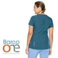 thumbnail image 3 of Barco One Women's 4-Pocket Princess Seam V-Neck Scrub Top - 5105, 3 of 7