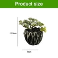 thumbnail image 2 of Artificial flowers, artificial succulents, potted plants, home decorations, artificial green plants - type:style2, 2 of 5