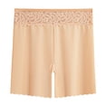 thumbnail image 6 of Women's Cooling Slip Shorts for Under Dresses Anti Chafing Shorts - 4-Way Stretch Nylon, Stay-Put Lace, Thin Waist,Complexion 2XL, 6 of 6