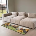 thumbnail image 4 of Rooster Kitchen Rugs and Mats Non Skid Washable Absorbent Stain Resistant,Durable and Easy to Clean,Kitchen Rug Set of 2 Farmhouse Kitchen Decor, 4 of 5