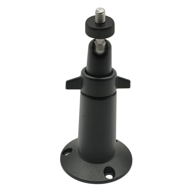 Soporte Base Para Cámaras de Seguridad CCTV Zinker, Universal, Redondo, Aluminio, Negro