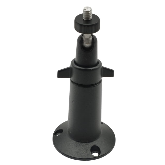 Soporte Base Para Cámaras de Seguridad CCTV Zinker, Universal, Redondo, Aluminio, Negro