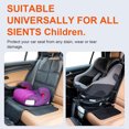 thumbnail image 2 of Car Seat Protector - Waterproof 600D Oxford Thick Material, 2 Cargo Mesh Storage Pockets, Maximum Protection Against Stains, Dirt, Scratches, 2 of 5