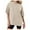 Beige, variant on RMGVDSD Womens T Shirt Tops Womens Oversized T Shirts Short Sleeve Crewneck Summer Tops Casual Loose Basic Tees Comfy Basic Tee Shirts