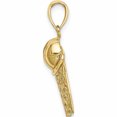 thumbnail image 2 of 10K Yellow Gold Polished Basketball And Net Charm (22.8 X 11.7) Made In United States 10d1462, 2 of 5