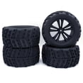 thumbnail image 1 of 4PCS 125mm 1.9 Beadlock Wheel Rim Tire Set for 1/10 RC Crawler Car TRX4 RC-4WD D90 Axial SCX10 II III ,A, 1 of 5