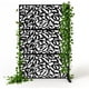 thumbnail image 3 of Yeshouse Biombo de acero galvanizado de alta resistencia, panel de cerca de 183 x 119 cm, divisor decorativo resistente a la intemperie y enrejado para plantas, ideal para patio y jardín, 3 of 8