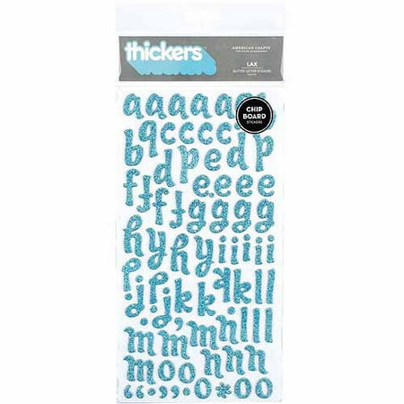 Thickers Chipboard Glitter Stickers 6