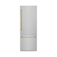 thumbnail image 2 of ZLINE KITCHEN AND BATH RBIVZSN30G bottom freezer built in refrigerator, 2 of 5