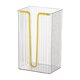 thumbnail image 1 of Caja de pañuelos sin perforaciones Organizador de papel para baño de cocina Almacenamiento de toallas de papel montado en la pared B, 1 of 4