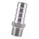 thumbnail image 3 of Adaptador De Espiga Para Manguera, Acero Inoxidable Ss304 Rosca Macho Conexión De Tubería Espiga Para Manguera Espiga Bsp 1/8 "~ 3/4" Se Utiliza Para Conectar Muchas Tuberías Diferentes (1/2 * 19mm), 3 of 13