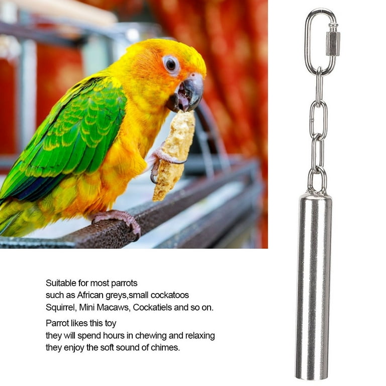 Stainless steel top bells for birds