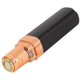 thumbnail image 2 of Mini depiladora eléctrica compacta con forma de lápiz labial para rostro y cuerpo para mujeres, color negro brillante, 2 of 11