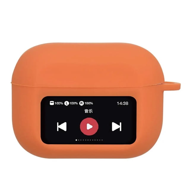 Funda de silicona para auriculares Bluetooth AirPods, a prueba de golpes, con carga inalámbrica y pantalla protectora