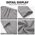 thumbnail image 6 of Men Wide Leg Baggy Cargo Sweatpants with Multi Pockets, 6 of 8