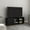 Black, variant on 51" Wide TV Stand with One Door / Concealed Storage for Remote and Gaming Gear